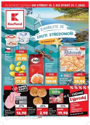 akční leták Kaufland 8.1.2020-14.1.2020