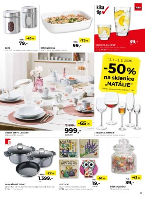 akční leták Kika nábytek 13.1.2020-2.2.2020