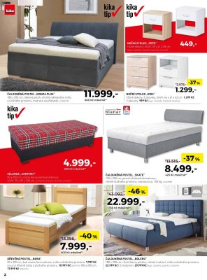 akční leták Kika nábytek 13.1.2020-2.2.2020