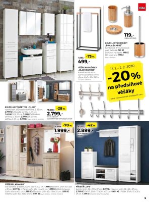 akční leták Kika nábytek 13.1.2020-2.2.2020