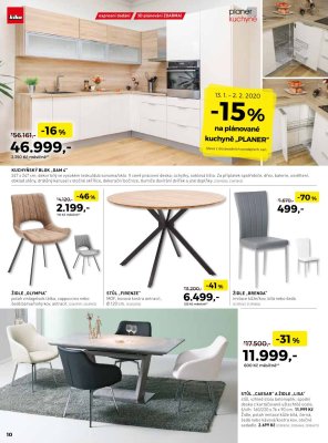 akční leták Kika nábytek 13.1.2020-2.2.2020
