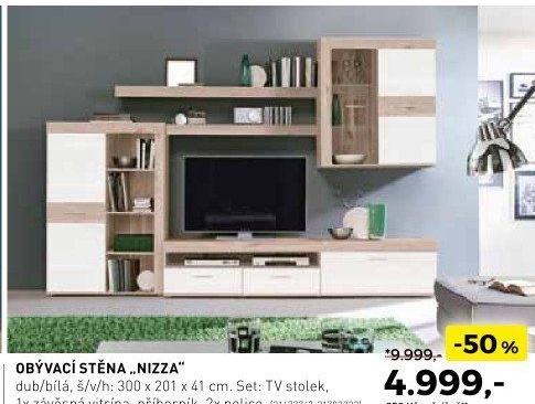 Obývací stěna Nizza