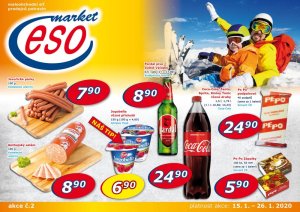 akční leták ESO MARKET 15.1.2020-26.1.2020