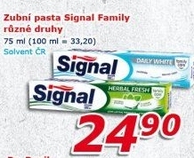 Pasty na zuby Family Signal