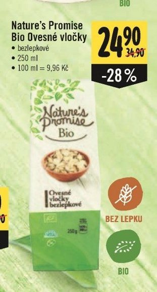 Nature's Promise Bio Ovesné vločky