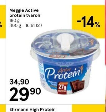 Meggle Active protein tvaroh
