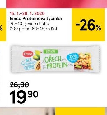 Emco Proteinová tyčinka