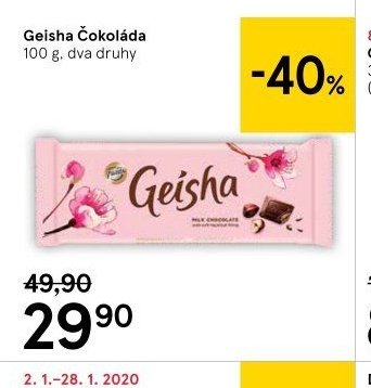 Geisha Čokoláda