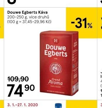 Douwe Egberts Káva