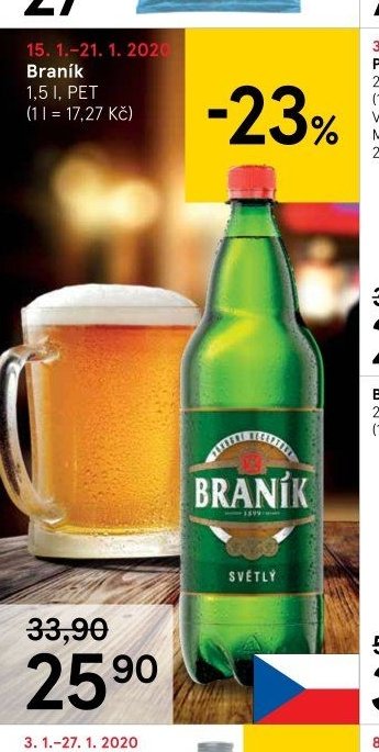Braník 1,5 l