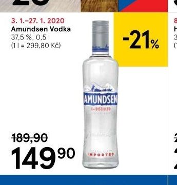Amundsen Vodka 0,5 l