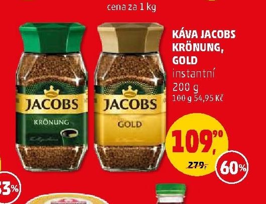 KAVA JACOBS KRONUNG, GOLD