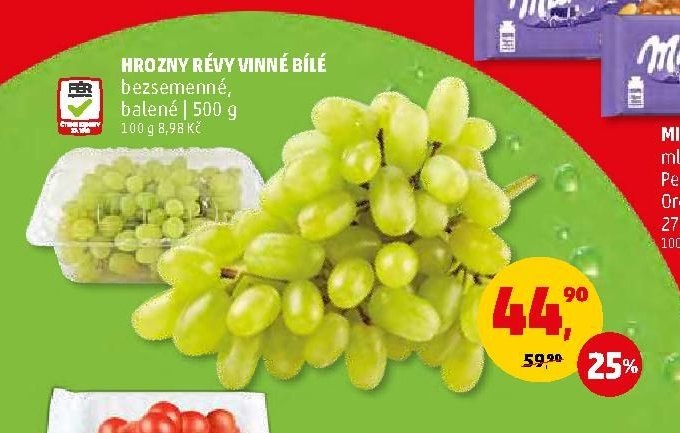 HROZNY REVY VINNE BILE