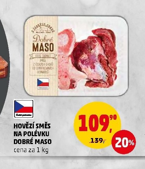 HOVĚZÍ SMĚS NA POLÉVKU DOBRÉ MASO