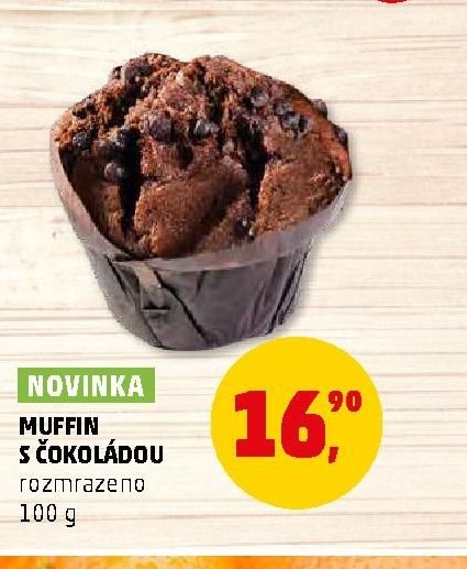 Muffin s čokoládou