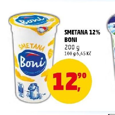 SMETANA 12% BONI