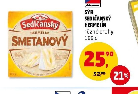 SÝR SEDLČANSKÝ HERMELÍN