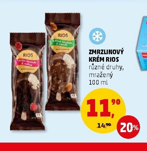 Zmrzlinový krém Rios 100 ml