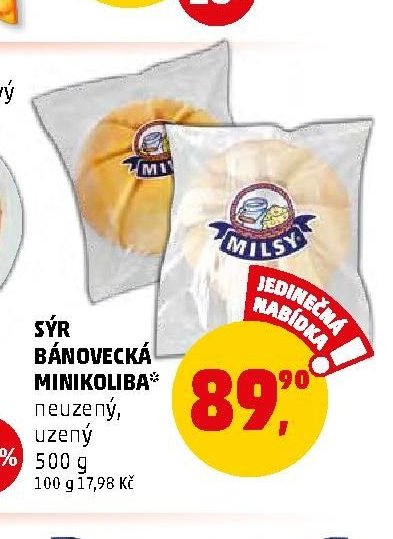 SÝR BÁNOVECKÁ MINIKOLIBA