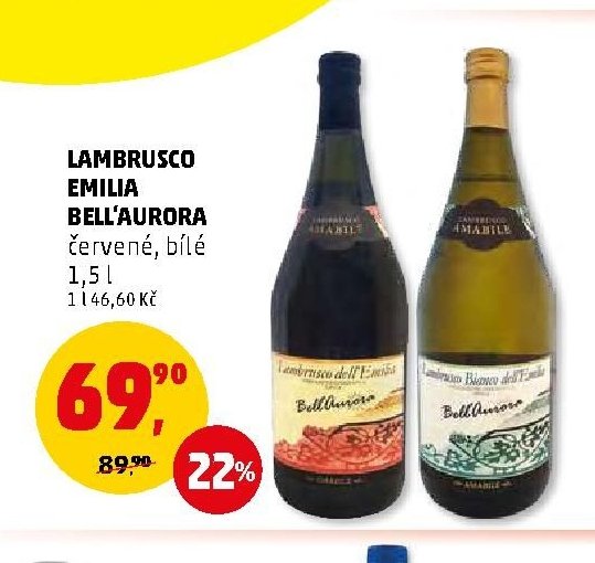 LAMBRUSCO EMILIA BELL'AURORA