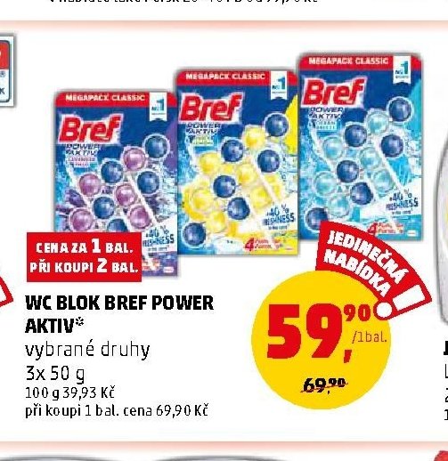WC BLOK BREF POWER AKTIV