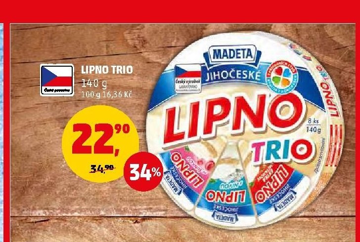 LIPNO TRIO 140 g