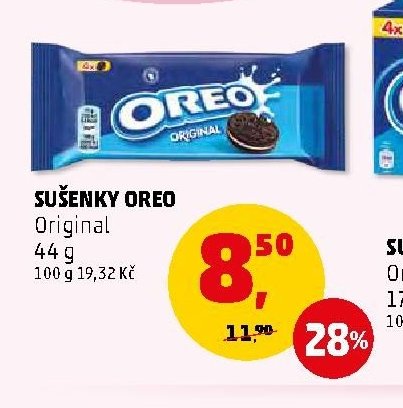 SUŠENKY OREO Original 44 g