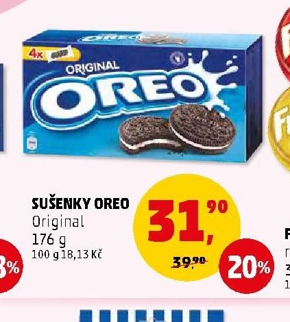 SUŠENKY OREO Original 176 g