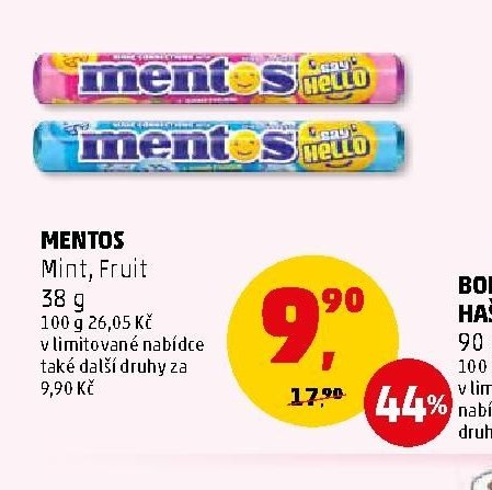 MENTOS Mint, Fruit