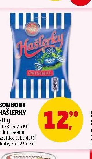BONBONY HAŠLERKY