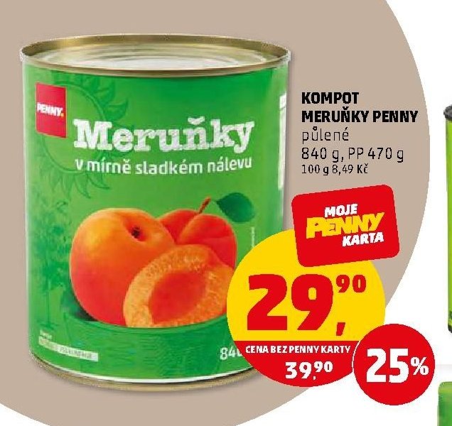 KOMPOT MERUŇKY PENNY