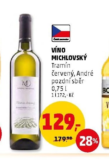 VÍNO MICHLOVSKÝ Tramín