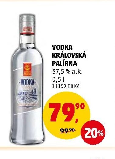 VODKA KRÁLOVSKÁ PALÍRNA