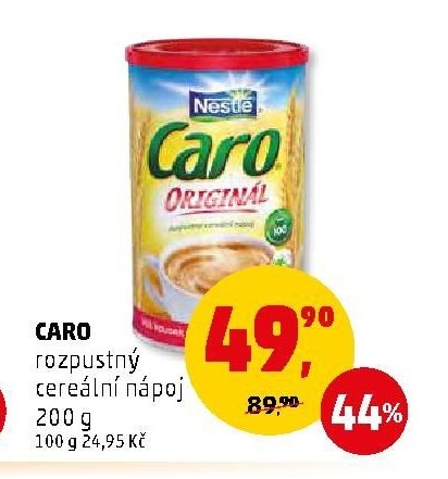 Caro rozpustný cereální nápoj