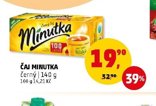 Čaj Minutka černý