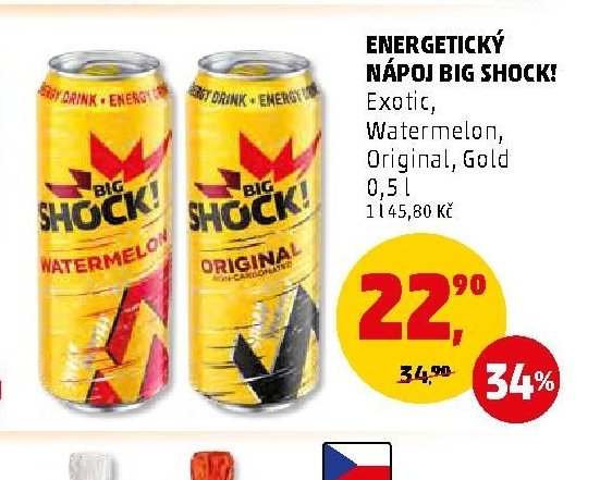 Energetický nápoj Big Shock!