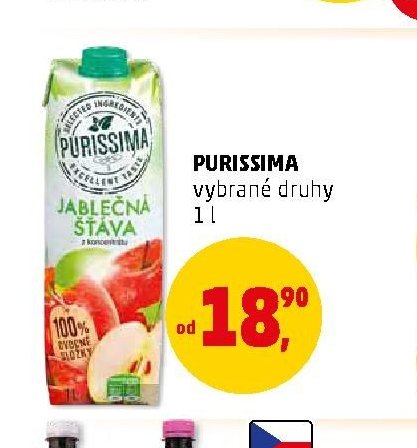 Purissima vybrané druhy