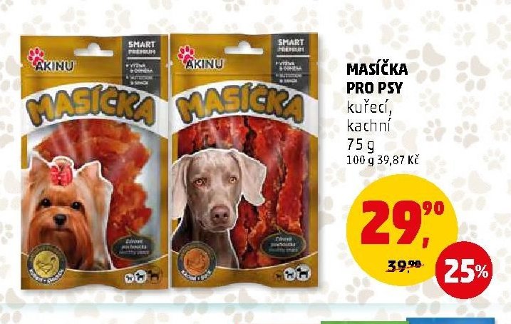 MASÍČKA PRO PSY