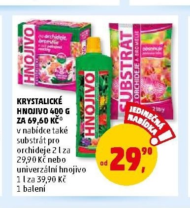 KRYSTALICKÉ HNOJIVO 400 G
