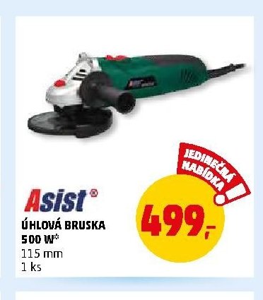 Asist Úhlová bruska 500 W