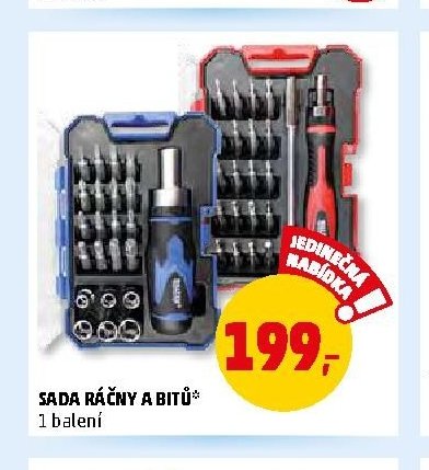 Sada ráčny a bitů