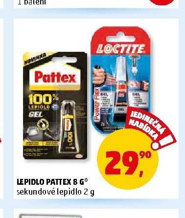 Lepidlo Pattex 8 g
