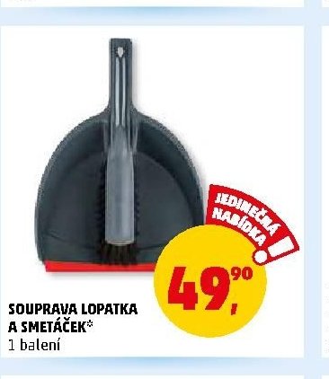 Souprava lopatka a smetáček