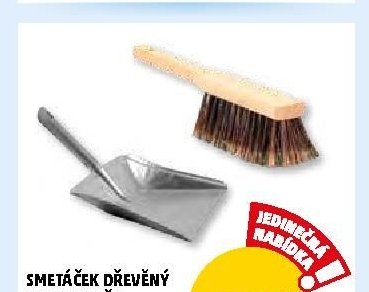Smetáček dřevěný
