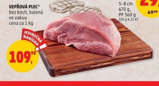 Vepřová plec