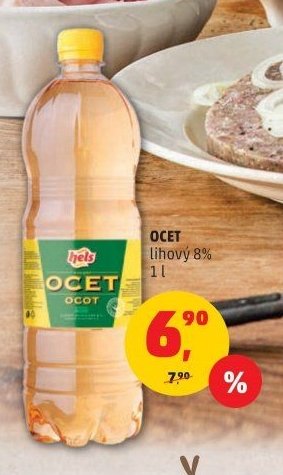 Ocet lihový 8% 1 l
