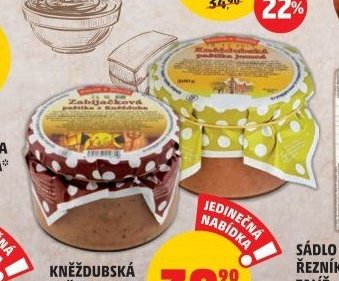 Kněždubská paštika zabijačková, jemná 200 g