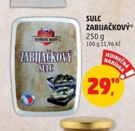 SULC ZABIJAČKOVÝ