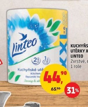 KUCHYŇSKÉ UTĚRKY XXL LINTEO