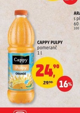 Cappy Pulpy pomeranč